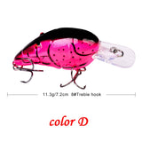 Crankbait Minnow Fishing Lures artificial Hard Bait Pike/Bass