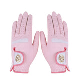 Golf Gloves 1 Pair Ladies  Outdoor Breathable Soft Anti Slip Gloves