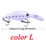 Crankbait Minnow Fishing Lures artificial Hard Bait Pike/Bass