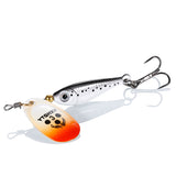 Fishing Lure Spinner Spoon 1PCS Rotating Vibration Bait Fishing 11g15g 20g