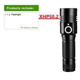 Flashlight Powerful Led High Power Torch light Rechargeable Tactical flashlight USB Camping Lamp