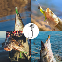 Fishing Jig Head Hook 10, 8, 6 or 4 pcs