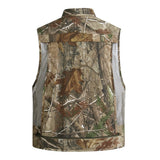 Vest Mesh Multi Pocket Male Sleeveless Jackets Gauze Green Camouflage