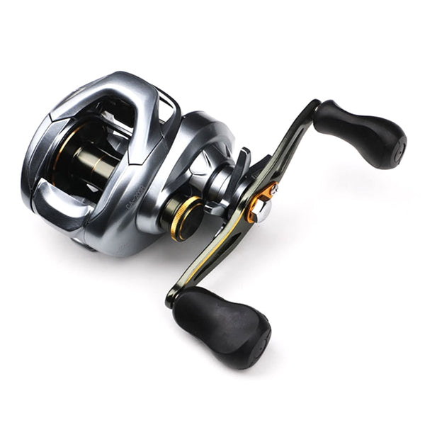 Fishing Reel 7.6:1/6.5:1 Gear Ratio Metal Spool Advanced Bait casting Magnetic Brake System