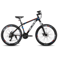 Mountain Bike Hiland 26/27.5 inch ; 24 Speeds Shimano Drive Train, Lock Out Suspension Fork, Aluminum Frame with Disc Brake Men/Women