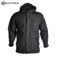 Jacket Men's Camouflage Waterproof tactical with Hood Working Clothing Outdoor