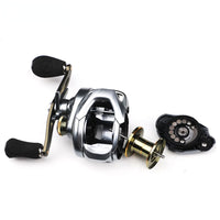 Fishing Reel 7.6:1/6.5:1 Gear Ratio Metal Spool Advanced Bait casting Magnetic Brake System