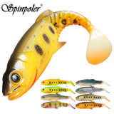 Fishing Lure Swimbait 65mm/85mm/105mm(4.2in)/120mm(4.8in) Freshwater/Saltwater 4pcs 3g/6.5cm 4pcs 6.2g/8.5cm 3pcs 11g/10.5cm 2pcs 18.4g/12cm