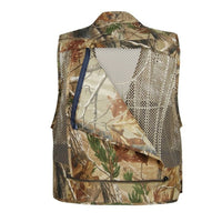 Vest Mesh Multi Pocket Male Sleeveless Jackets Gauze Green Camouflage